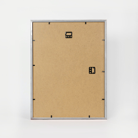 Srebrna ramka na weselną pamiątkę z passe partout 30x40 cm