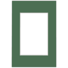 Passe partout 30x45 (20x30) ZIELONE MALACHITE - LUCA Q5506