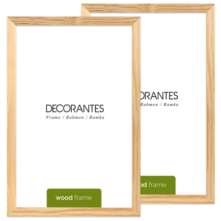 Ramka z drewna surowego RAW 30x45 cm