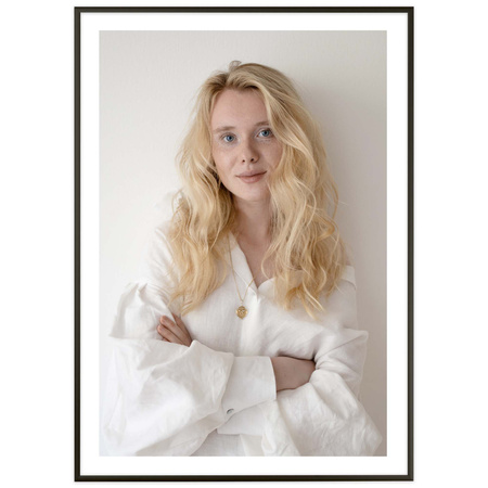 Ramka aluminiowa czarna ROYALL 50x70 cm