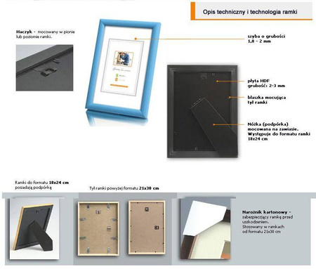 Ramka drewniana EKO 15 30x45 cm