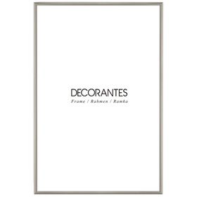 Ramka aluminiowa srebrna QAL 40x60 cm