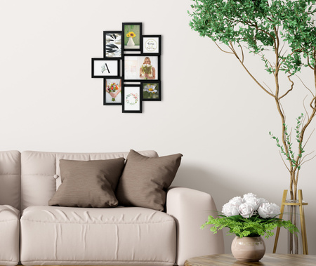 Multirama MULTI BLACK 81 ramka na 8 zdjęć