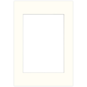 Passe partout 70x100 (50x70) LUCA Q5104 OFF WHITE - BIAŁY