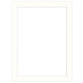 Passe partout 60x80 (50x70) - BIAŁY CHALK LUCA Q5103