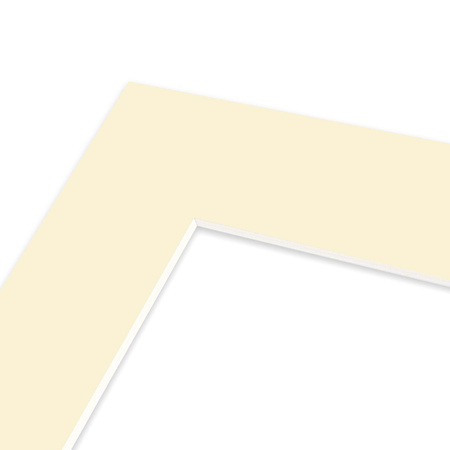 Passe partout 50x60 (40x50) BEŻOWE VANILLA - LUCA Q5204