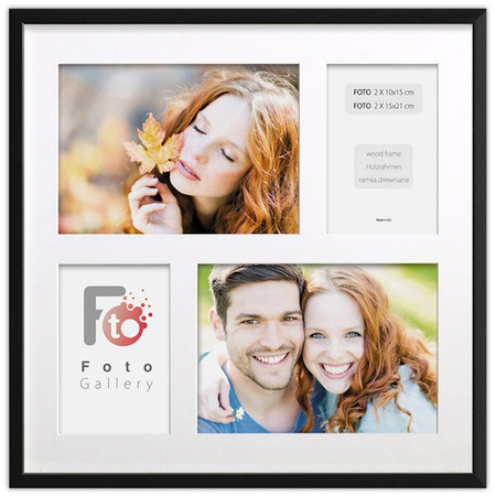 Foto Galeria Black 39x39 cm na 4 zdjęcia.