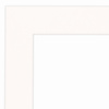 Passe partout 30x30 cm (20x20 cm)  LUCA Q5102 SNOW WHITE BIAŁY