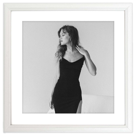 Ramka drewniana DRWA 1 15x15 cm kwadrat