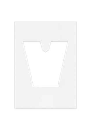 Passe Partout okienko w kształcie LITERKI "V"