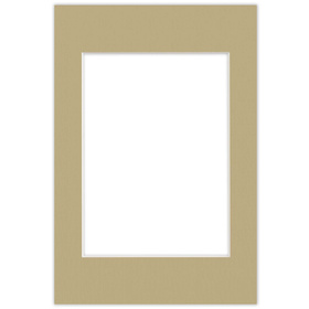 Passe partout 20x30 (15x21) BEŻOWE TABAC - LUCA Q5209