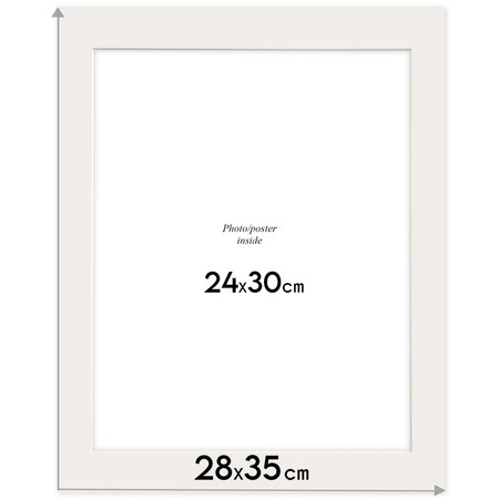 Passe partout 28x35 (24x30) BEŻOWE BISQUIT - LUCA Q5203