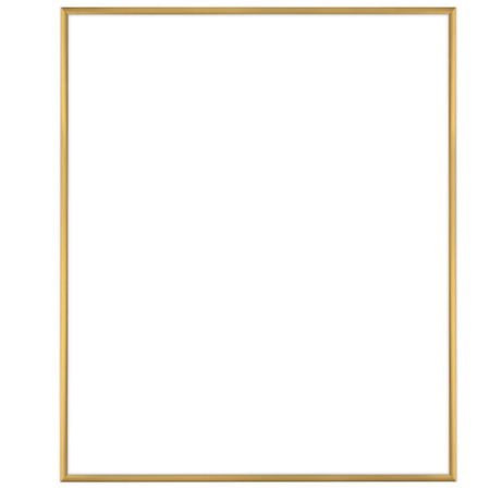 Ramka aluminiowa złota ROYALL 50x60 cm