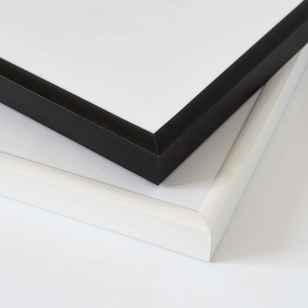 Ramka aluminiowa czarna QAL 50x60 cm