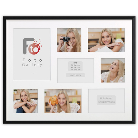 Foto Galeria Black 40x50 C na 8 zdjęć