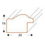 Ramka drewniana DRI S 10 50x60 cm