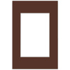Passe partout 30x45 (20x30) BRĄZOWE CHOCOLATE - LUCA Q5603