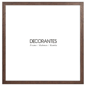 Ramka na zdjęcia 30x30 cm w brązowym kolorze FDM 6 kwadratowa