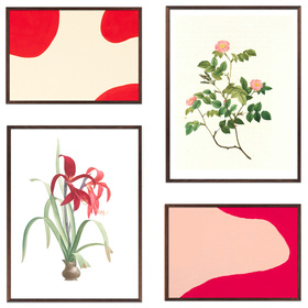 Zestaw brązowych ramek na 4 zdjęć PINIA 4 GF0003