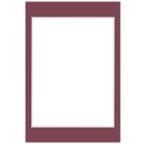 Passe partout 20x30 (18x24) CZERWONE WINE - LUCA Q5707