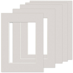 Pakiet 5 szt. Passe Partout 15x21 (10x15) LUCA Q5303 FOG SZARY MGLISTY