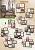 Multirama MULTI BROWN 91 ramka na 9 zdjęć
