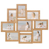 Multirama na 9 zdjęć MULTI HEN 01 ramka na zdjęcia w kolorze dębowym