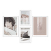 Zestaw białych ramek na 4 zdjęć PINIA 1 GF0012