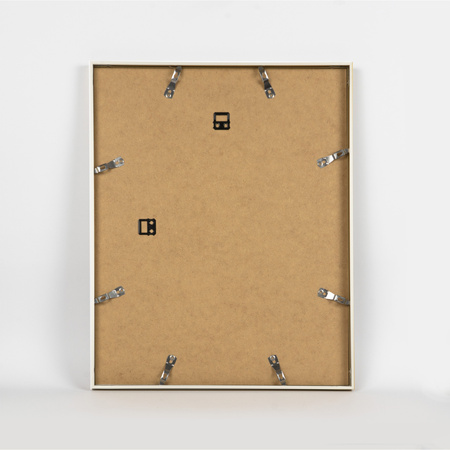 Ramka aluminiowa biała QAL 40x50 cm