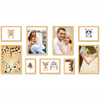 Zestaw naturanych ramek na 9 zdjęć PRESTO 0 GF0004
