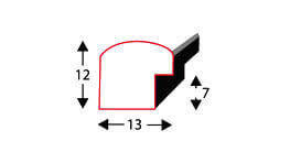 Zestaw brązowych ramek na 4 zdjęć HIT 4 GF0008