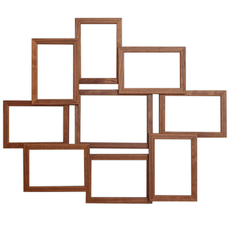 Multirama MULTI BROWN 91 ramka na 9 zdjęć