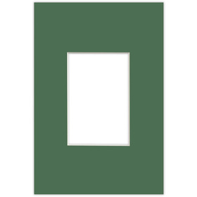 Passe partout 20x30 (10x15) ZIELONE MALACHITE - LUCA Q5506