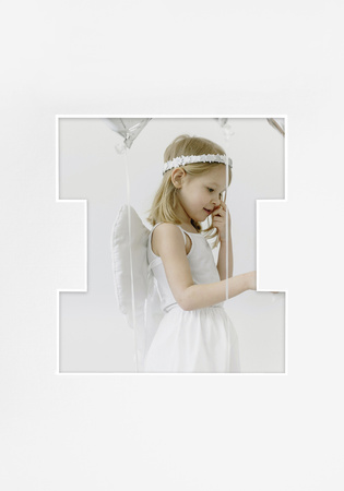 Passe Partout okienko w kształcie LITERKI "I"