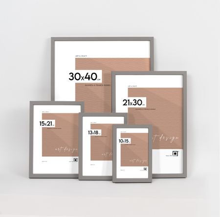 Ramka drewniana PINIA 05 13x18 cm