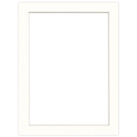 Passe partout 18x24 (15x21) LUCA Q5102 SNOW WHITE BIAŁY
