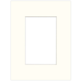 Passe partout 18x24 (10x15) LUCA Q5104 OFF WHITE - BIAŁY