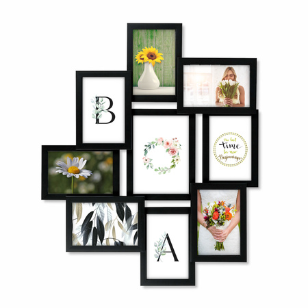 Multirama MULTI BLACK 91 ramka na 9 zdjęć