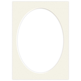 Passe partout 15x21 (13x18) OWAL BEŻOWE OYSTER - LUCA Q5210