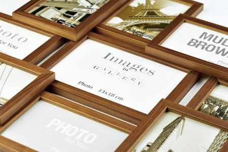 Multirama MULTI BROWN 91 ramka na 9 zdjęć