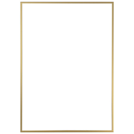 Ramka aluminiowa złota ROYALL 50x70 cm