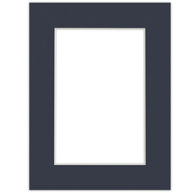 Passe partout 30x40 (21x30) GRANATOWE NAVY - LUCA Q5403