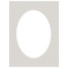 Passe partout 18x24 (13x18) OWAL SZARY FOG LUCA Q5303