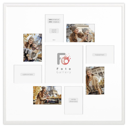 Foto Galeria White 60x60 na 9 zdjęć