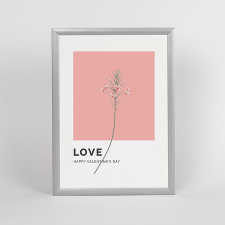 Ramka aluminiowa srebrna ROYALL 15x21 cm