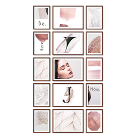 Zestaw brązowych ramek na 15 zdjęć PINIA 3 GF0029