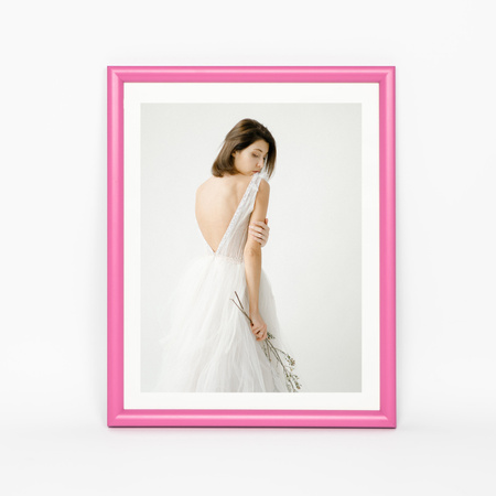 Ramka różowa DRW H 6 - 24x30 cm