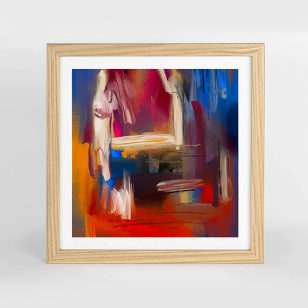 Ramka na zdjęcia 30x30 cm w dębowym kolorze FDM 02 kwadratowa