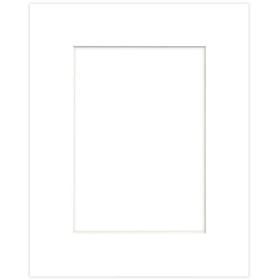 Passe partout 24x30 (15x21) BIAŁY SUPER WHITE LUCA Q5101