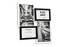 Multirama MULTI BLACK AND WHITE 44 ramka na 4 zdjęcia